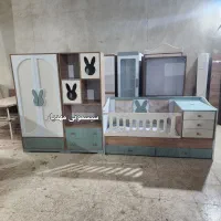 کمد تخت کودک نوزادی مدل بانی