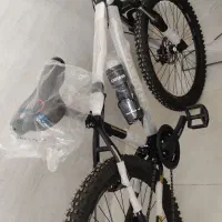 دوچرخه 26 دنده ای کمک دار ترمز دیسکی نو
