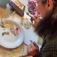 آموزش نقاشی دیواری وپتینه|خدمات آموزشی|شیراز, چنچنه|دیوار