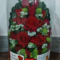 باکس گل شیشه ای|گل مصنوعی|بندر کنگان, |دیوار