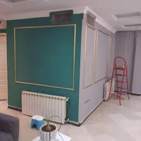 نقاشی ساختمان اندیشه صدف وایین شهرک شاهد جعفریه