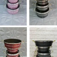 سرویس قابلمه ماربل و زنبوری|ظروف پخت‌وپز|قرچک, میرزائی شمالی|دیوار