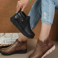 کفش طبی چرم صنعتی
