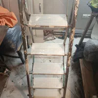 نبردبان تمام آلمینیوم ۶ پله بسیار محکم|ابزارآلات|تهران, باغ خزانه|دیوار