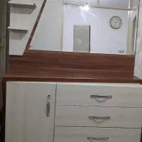 تخت دونفره،کفه تخت جک دار،میز آرایش