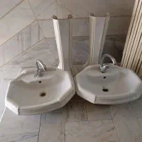 روشویی ایستاده با شیر اهرمی