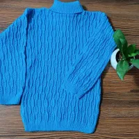 یقه اسکی دخترانه/ بافندگی تیراژ|کفش و لباس بچه|اردبیل, |دیوار