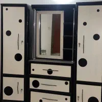 دو عدد کمد لباسی میز ارایشی