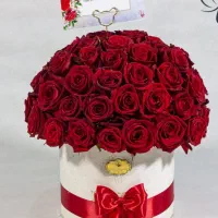 دسته گل روبانی هرشاخه ۵۰تومان