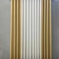 پرده پانچ حریر با والان نوی نو