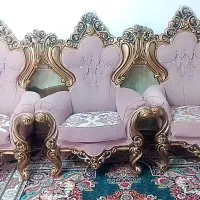 مبل سلطنتی|مبلمان خانگی و میز عسلی|آشخانه, |دیوار