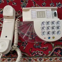 تلفن رومیزی  نو دکمه صدفی