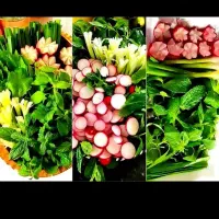 سبزی خوردن پاک شده