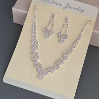 ست گردن بند گوشواره  مجلسی