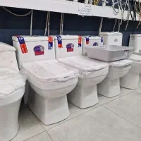 توالت فرنگی اونیکس مدل گلایول٪روشویی