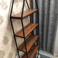 شلف چهار طبقه دیواری و زمینی|کتابخانه، شلف، قفسههای دیواری|اراک, |دیوار