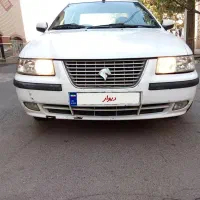 سمند ef7 دوگانه کارخانه مدل 95 سفید بدون رنگ