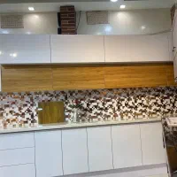 کابینت آشپزخانه آماده پله ای ترکیبی پردیس