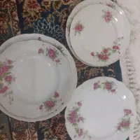 ظروف چینی گل سرخی|ظروف سرو و پذیرایی|شاهین‌شهر, حاجی آباد|دیوار