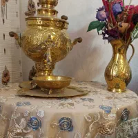 سرویس کامل سماور ذغالی|کلکسیون اشیاء عتیقه|اردبیل, |دیوار