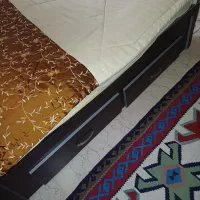 تختخواب دو نفره و تشک رویا طبی فنری در حد نو|تخت و سرویس خواب|تهران, سردارجنگل|دیوار