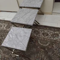 میز عسلی نو جدید فلزی طلایی|مبلمان خانگی و میز عسلی|ری, منصوریه منگل|دیوار