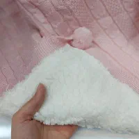 پتو دورپیچ بافت و خز کلاهدار مناسب سیسمونی