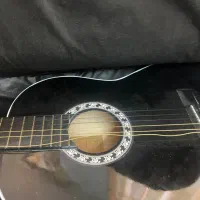 گیتار مشکی king|گیتار، بیس، امپلیفایر|قم, شهرک امام حسن|دیوار