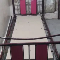 دوعدد تخت یک نفر باتشک،تمیز سالم دونه ۴میلیون|تشک تختخواب|رامهرمز, |دیوار