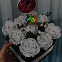 دسته گل جاودان ویژه شب یلدا|گل مصنوعی|لاهیجان, آهندان|دیوار