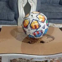 توپ فوتبال چمن