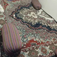 قالی 6متری و بالشت سنتی|فرش|نیشابور, مازول|دیوار