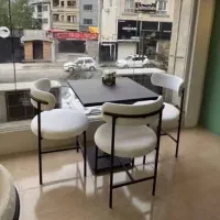 میز و صندلی صدفی فلزی رستورانی نهارخوری پلاستیکی|میز و صندلی غذاخوری|مشهد, عامل|دیوار