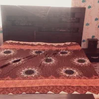 تخت خواب چوبی همراه خوشخواب فنری سالم