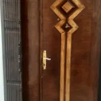 درب کشویی اکاردیونی درب چوبی|مصالح و تجهیزات ساختمان|مشهد, حسابی جنوبی (شهرک غرب)|دیوار