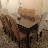 ست مبل هفت نفره و ناهار خوری هشت نفره|مبلمان خانگی و میز عسلی|تهران, کوی بیمه|دیوار