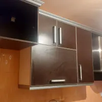 کابینت Mdf همراه سینک و هود|آب‌چکان و نظم‌دهنده ظروف|قزوین, |دیوار
