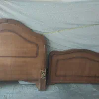 تخت خواب یک نفره همراه تشک و زیره