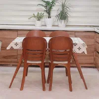 میز ناهار خوری ۴ نفره عسلی