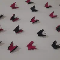 تزیینی پروانه|تابلو، نقاشی، عکس|دورود, |دیوار