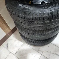 لاستیک رینگ ۱۵ برای سمند سورن|قطعات یدکی و لوازم جانبی|تهران, سازمان آب|دیوار