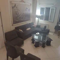 کاناپه ال 7نفره پارچه ترک همراه با میز و عسلی