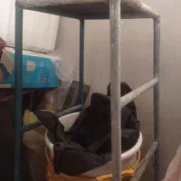 چهارپایه آهنی بلند و محکم