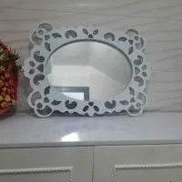 فروش کنسول سفید بهمراه آیینه|بوفه، ویترین، کنسول|شیراز, شهرک والفجر|دیوار