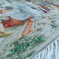 تابلو فرش دستبافت جشن امپراطوری|تابلو فرش|کرمانشاه, |دیوار