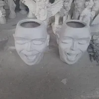 گلدان فایبرگلاس بزرگ مدرن خاض(مجسمه سازی اطمانی)|مجسمه، تندیس، ماکت|مشهد, نوید|دیوار