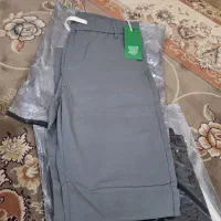 شلوار کتان اسپرت کمر کشی