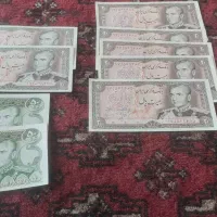 اسکناس قدیمی که 10عددانهاشمارهایشان پشت سرهم هست