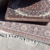 یک جفت فرش ۹متری ۷۰۰ شانه در حد نو و موکت|فرش|ساوه, |دیوار