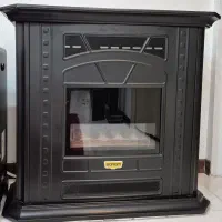 بخاری گازی طرح شومینه ی بزرگ و بخاری معمولی کوچک|بخاری، هیتر، شومینه|فردیس, شهرک ۱۱۰|دیوار